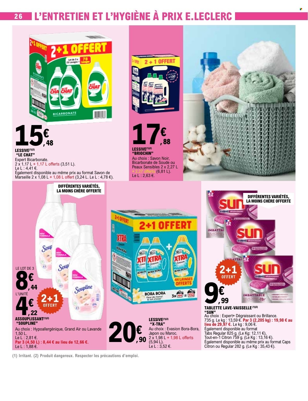 Catalogue E.Leclerc - 25/08/2026 - 05/09/2026. Page 26