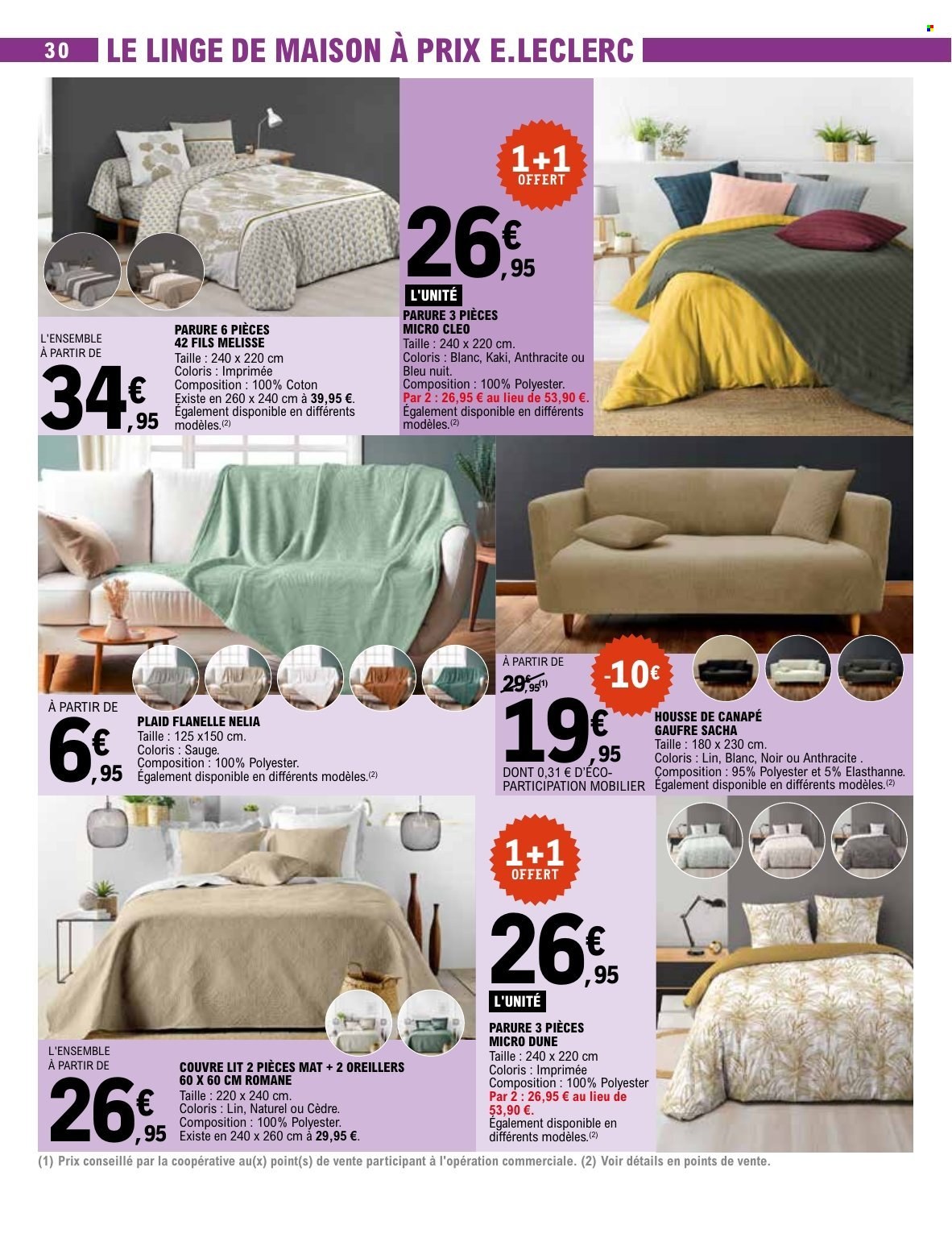 Catalogue E.Leclerc - 25/08/2026 - 05/09/2026. Page 30