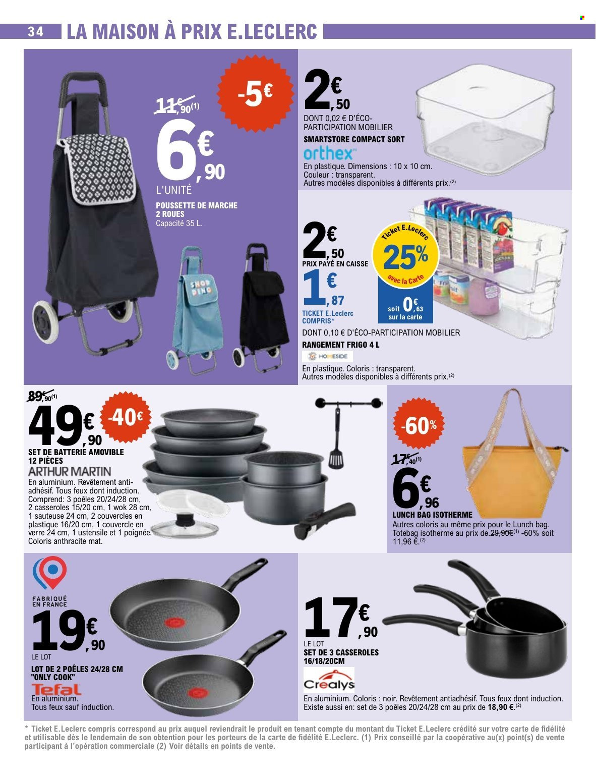 Catalogue E.Leclerc - 25/08/2026 - 05/09/2026. Page 34