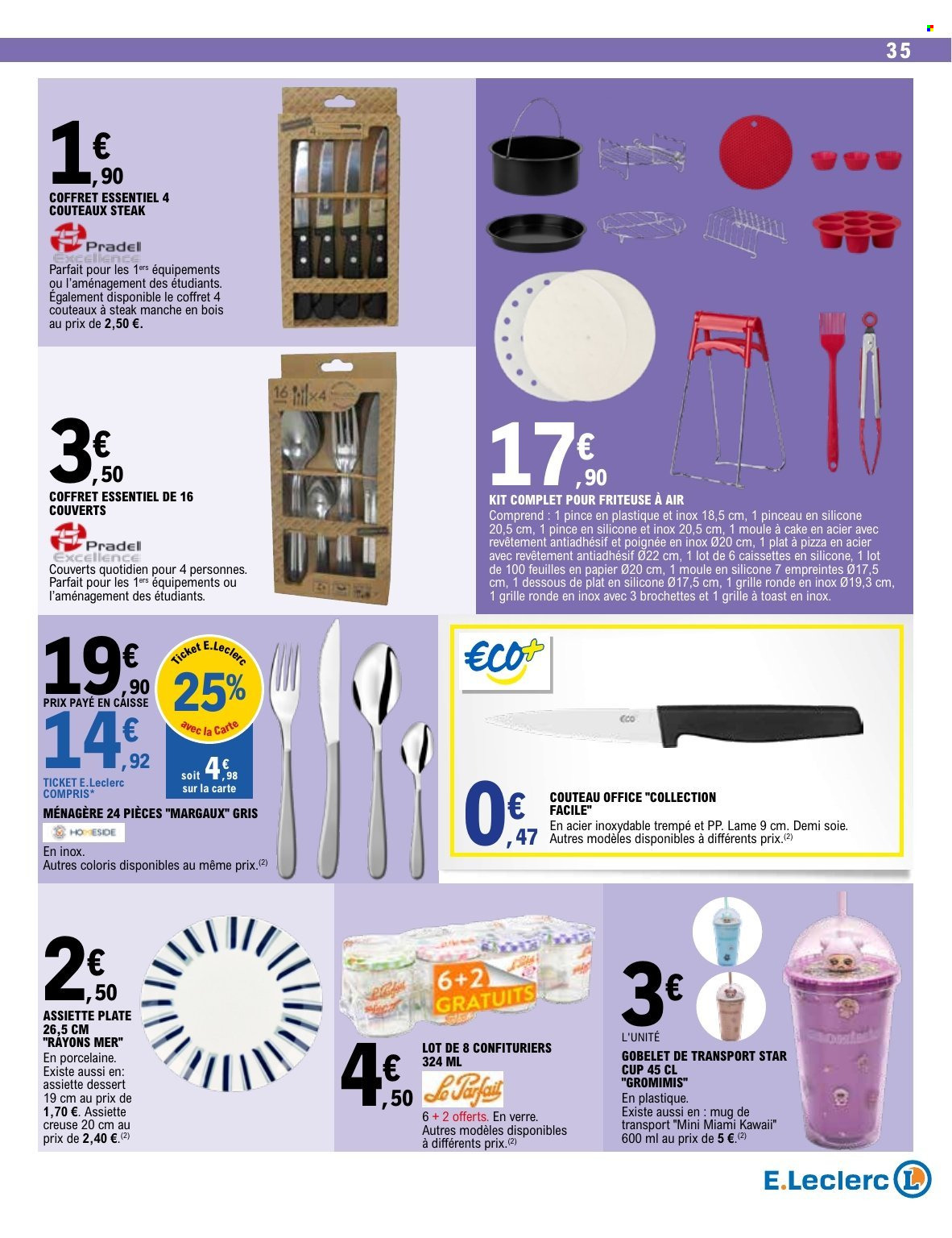Catalogue E.Leclerc - 25/08/2026 - 05/09/2026. Page 35
