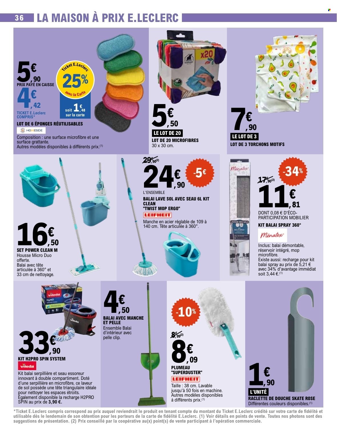 Catalogue E.Leclerc - 25/08/2026 - 05/09/2026. Page 36