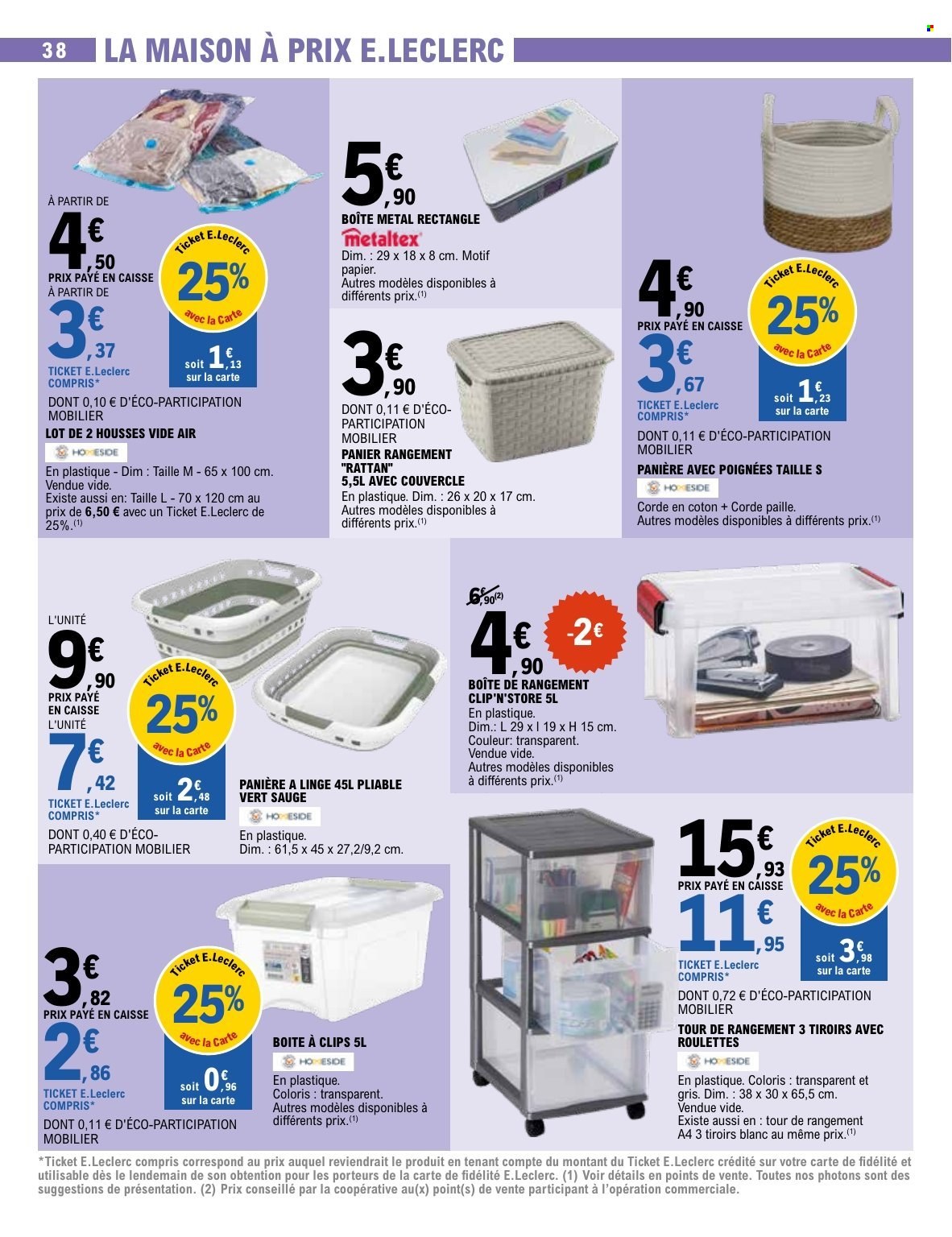 Catalogue E.Leclerc - 25/08/2026 - 05/09/2026. Page 38