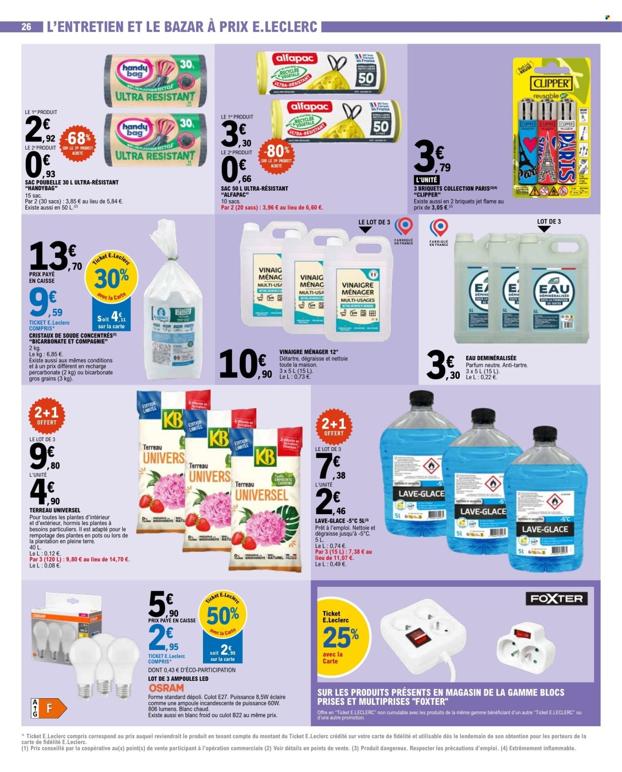 Catalogue E.Leclerc - 25/08/2026 - 05/09/2026. Page 26