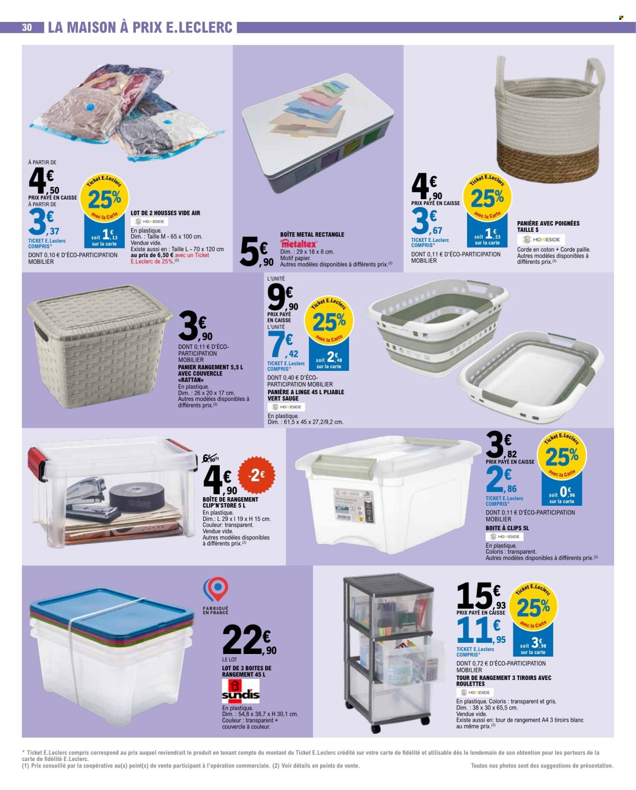 Catalogue E.Leclerc - 25/08/2026 - 05/09/2026. Page 30