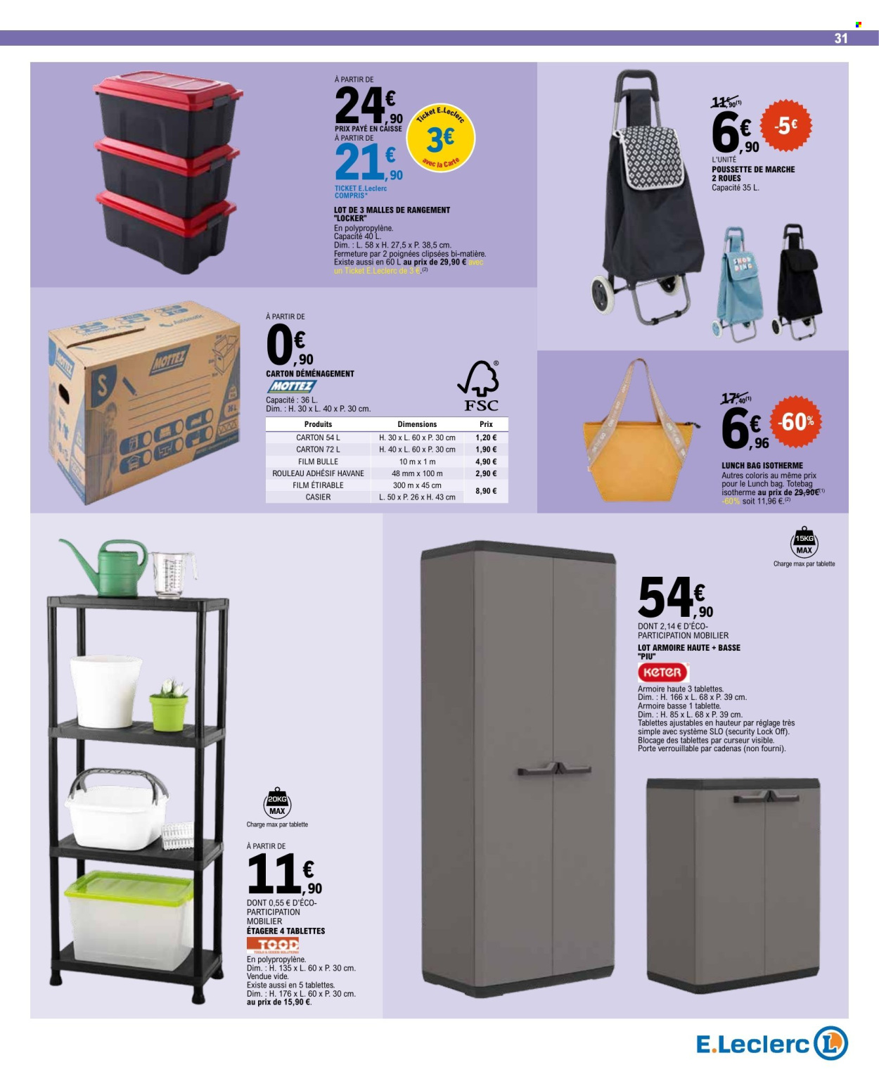 Catalogue E.Leclerc - 25/08/2026 - 05/09/2026. Page 31