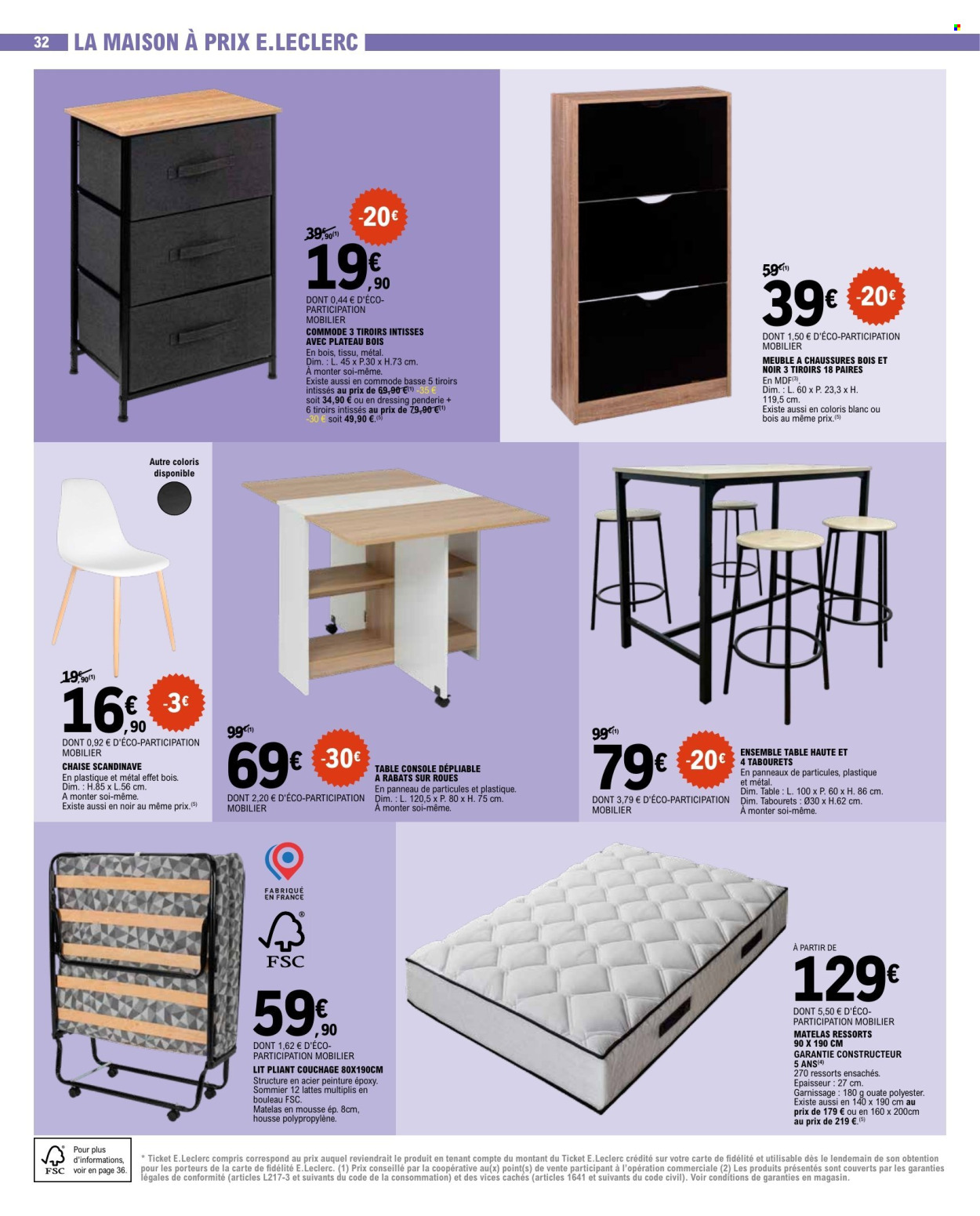 Catalogue E.Leclerc - 25/08/2026 - 05/09/2026. Page 32