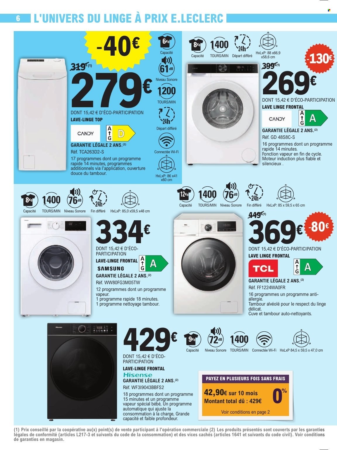 Catalogue E.Leclerc - 25/08/2026 - 05/09/2026. Page 6