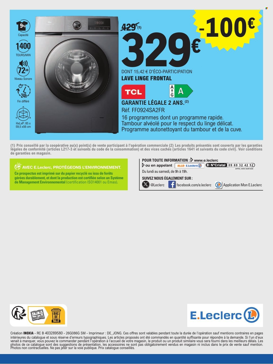 Catalogue E.Leclerc - 25/08/2026 - 05/09/2026. Page 8