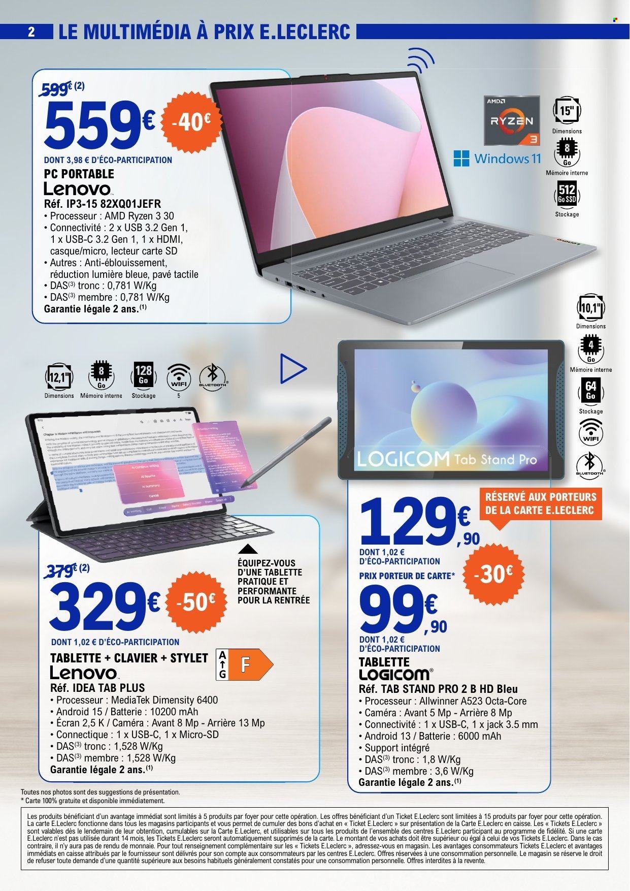 Catalogue E.Leclerc - 25/08/2026 - 05/09/2026. Page 2