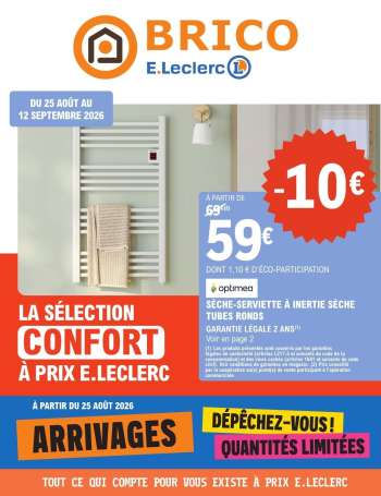 Catalogue E.Leclerc - 25/08/2026 - 12/09/2026.