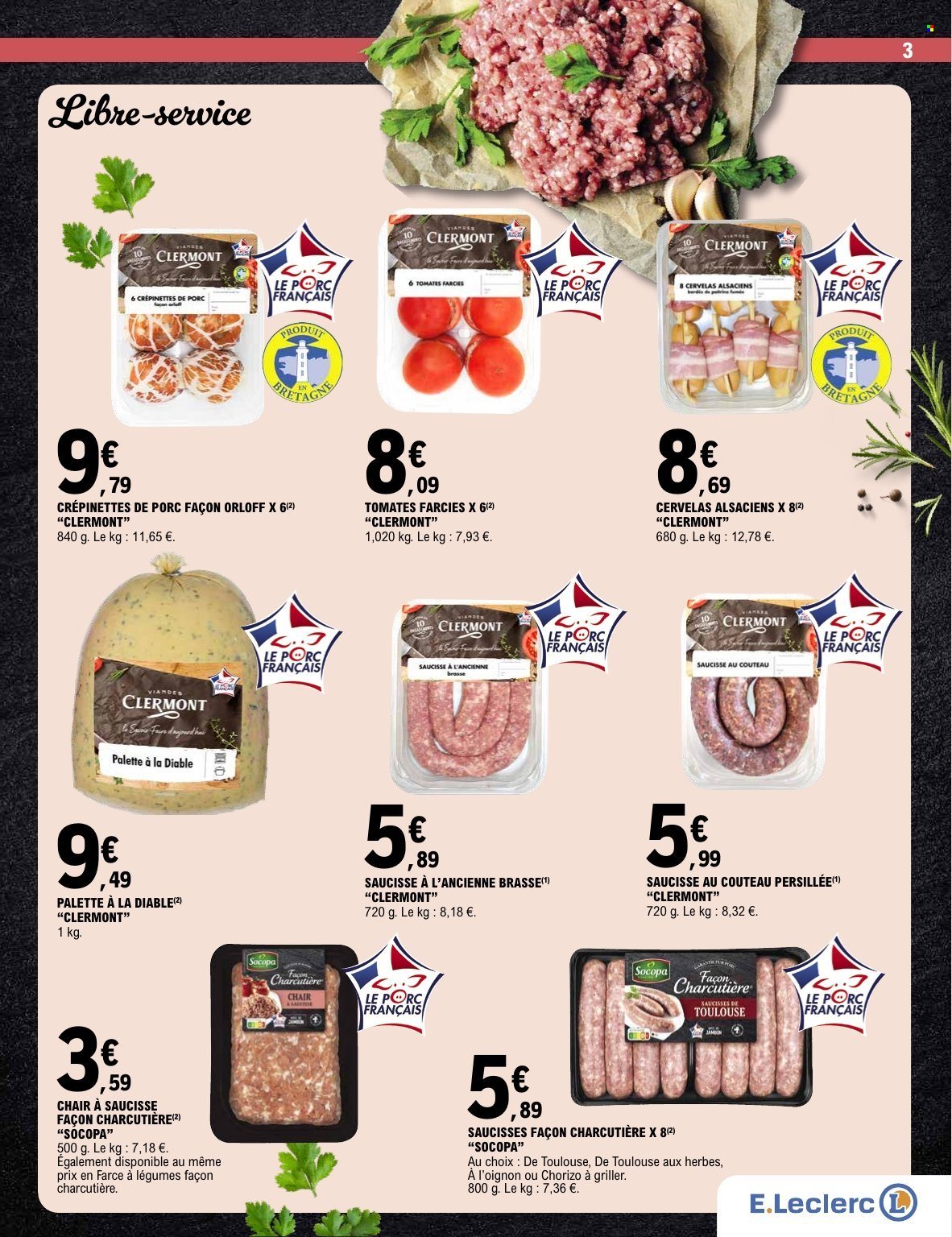 Catalogue E.Leclerc - 25/08/2026 - 06/09/2026. Page 3