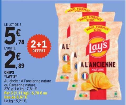CHIPS “LAY’S”