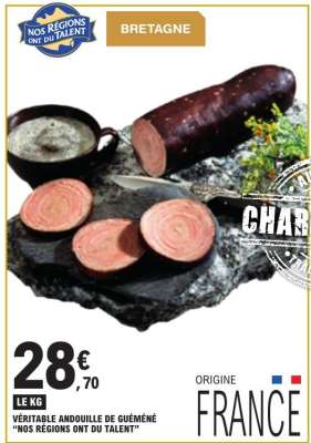 VÉRITABLE ANDOUILLE DE GUÉMENÉ