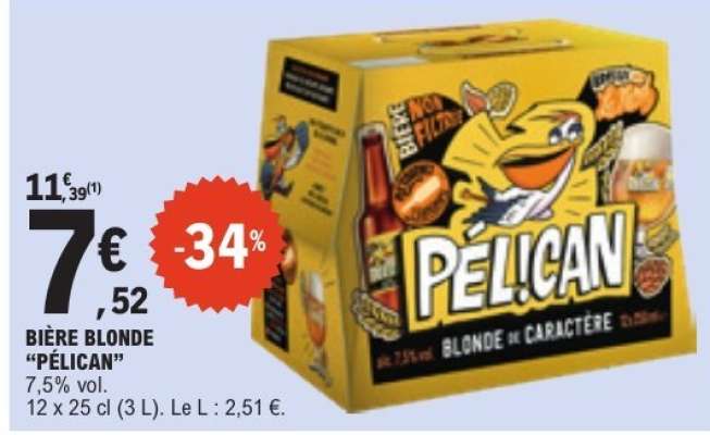 Bière Blonde Pélican
