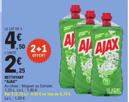 NETTOYANT “AJAX”