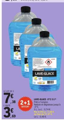 LAVE-GLACE -5°C 5 L