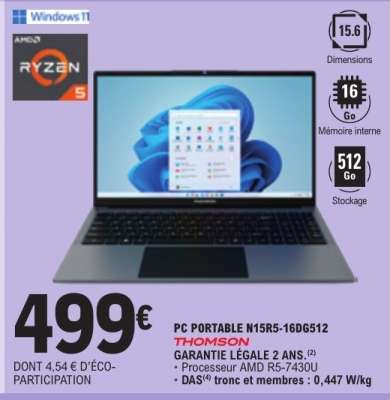 PC PORTABLE N15R5-16DG512