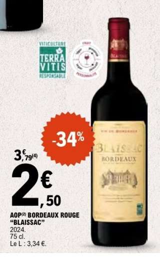 AOP(2) BORDEAUX ROUGE “BLAISSAC”