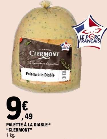 Palette à la Diable "Clermont"