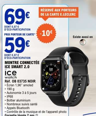 MONTRE CONNECTÉE ICE SMART 2.0