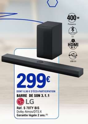 Barre de son 3.1.1