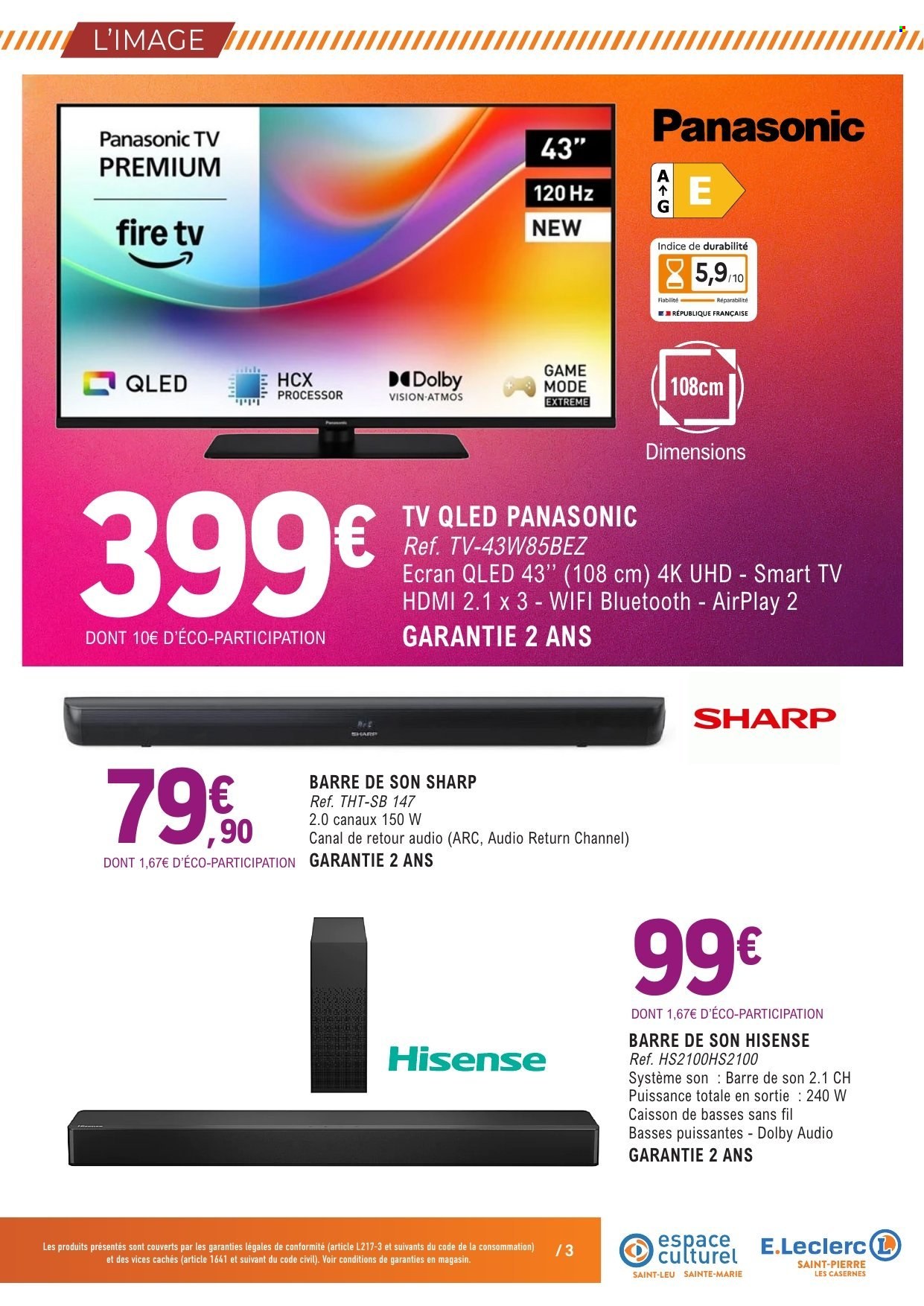 Catalogue E.Leclerc - 25/08/2026 - 06/09/2026. Page 3