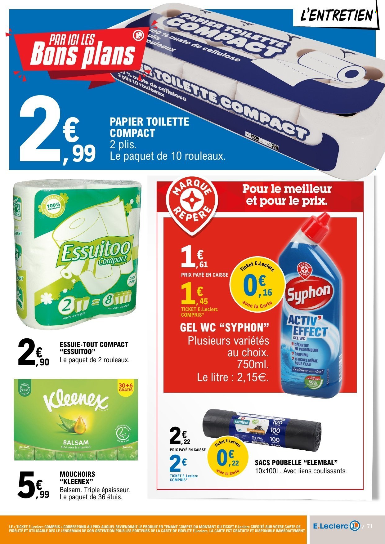 Catalogue E.Leclerc - 25/08/2026 - 06/09/2026. Page 71