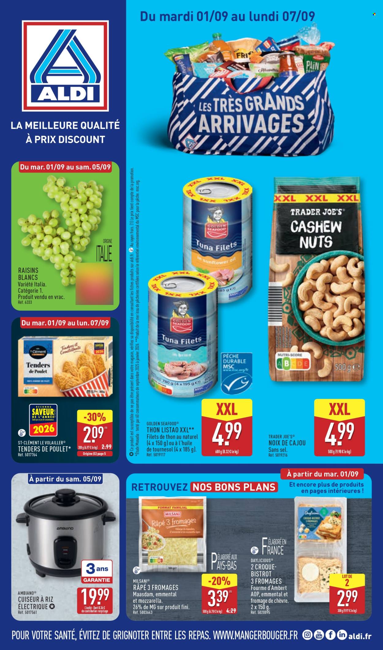 Catalogue ALDI - 01/09/2026 - 07/09/2026. Page 1
