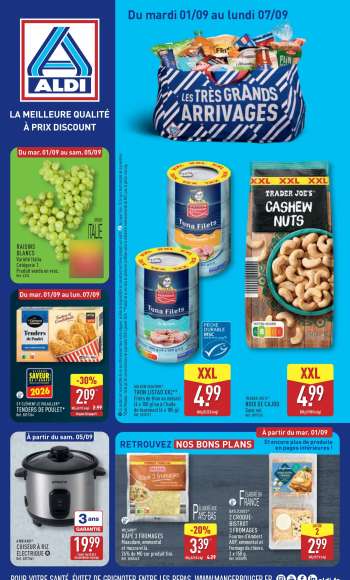 Catalogue ALDI - 01/09/2026 - 07/09/2026.