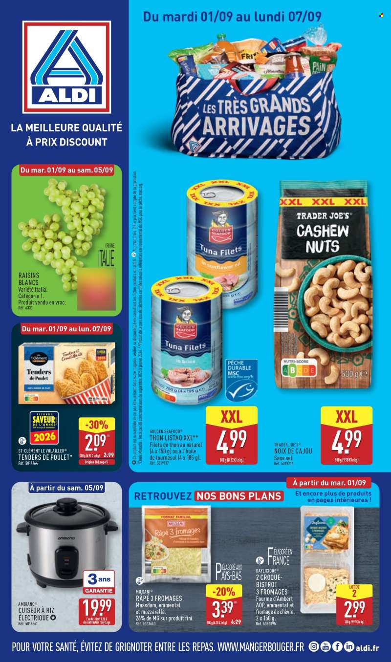 Catalogue ALDI - 01/09/2026 - 07/09/2026.