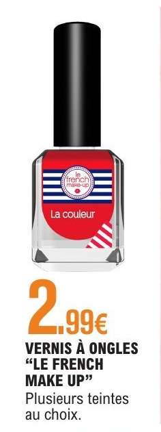 VERNIS À ONGLES “LE FRENCH MAKE UP”