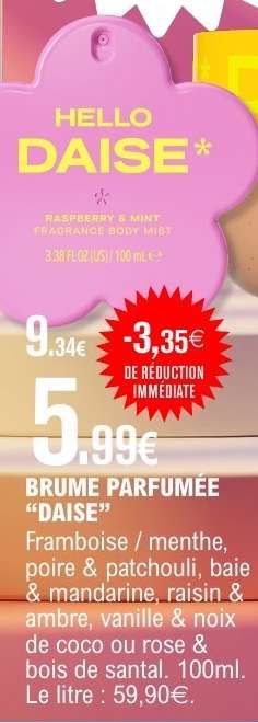 BRUME PARFUMÉE “DAISE”