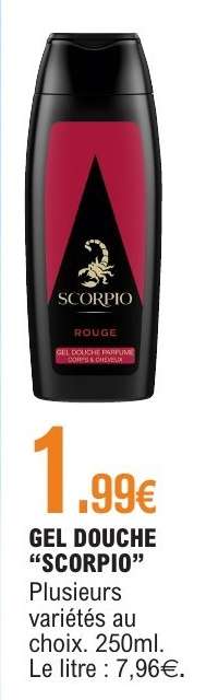 GEL DOUCHE "SCORPIO"