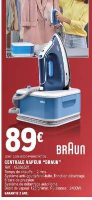 CENTRALE VAPEUR "BRAUN"