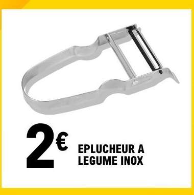 EPLUCHEUR A LEGUME INOX