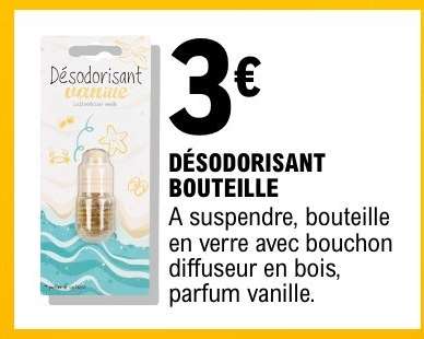 DÉSODORISANT BOUTEILLE