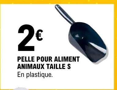 PELLE POUR ALIMENT ANIMAUX TAILLE S