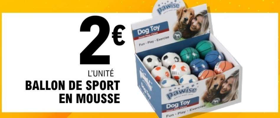 Ballon de sport en mousse