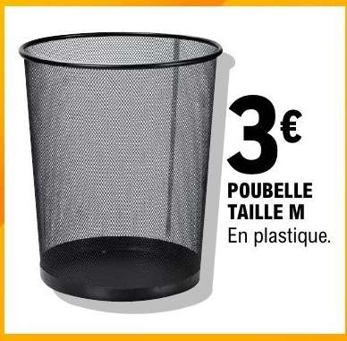 POUBELLE TAILLE M