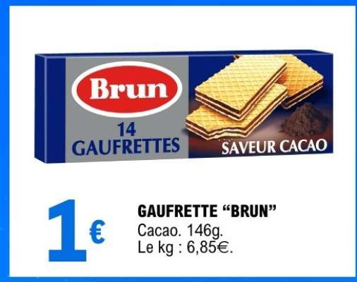 GAUFRETTE “BRUN”