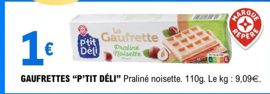 GAUFRETTES “P’TIT DÉLI”