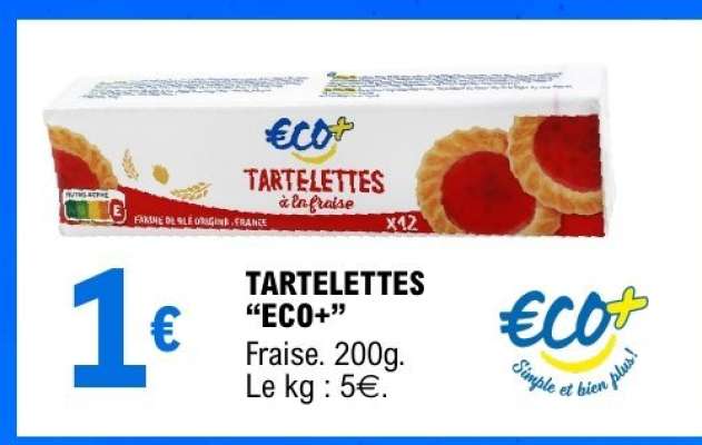 TARTELETTES “ECO+”
