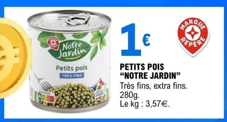 PETITS POIS “NOTRE JARDIN”