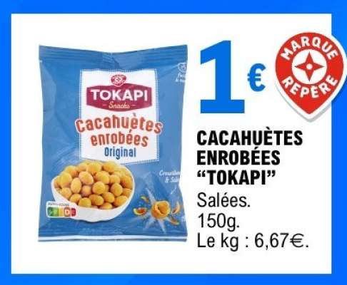CACAHUÈTES ENROBÉES “TOKAPI”
