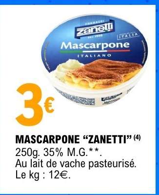 Mascarpone "Zanetti"