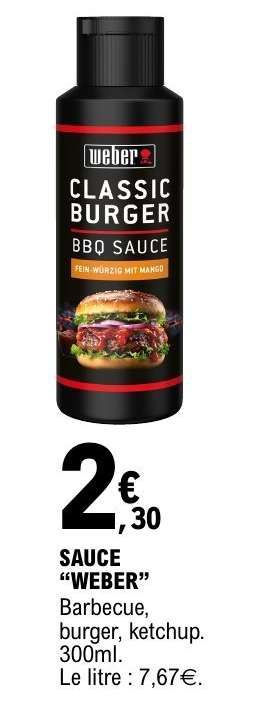 SAUCE “WEBER”