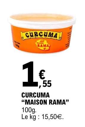 CURCUMA “MAISON RAMA”