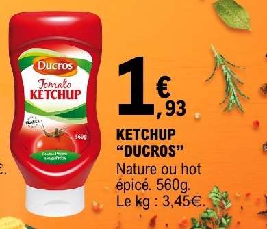 KETCHUP "DUCROS"