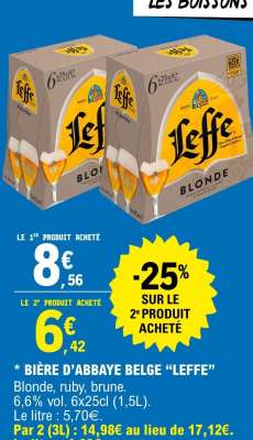 Bière d'Abbaye Belge 'Leffe'