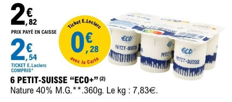 6 PETIT-SUISSE “ECO+”